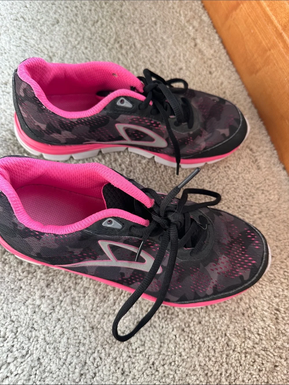 C9 by Champion Black and Pink Women's Athletic Sneakers